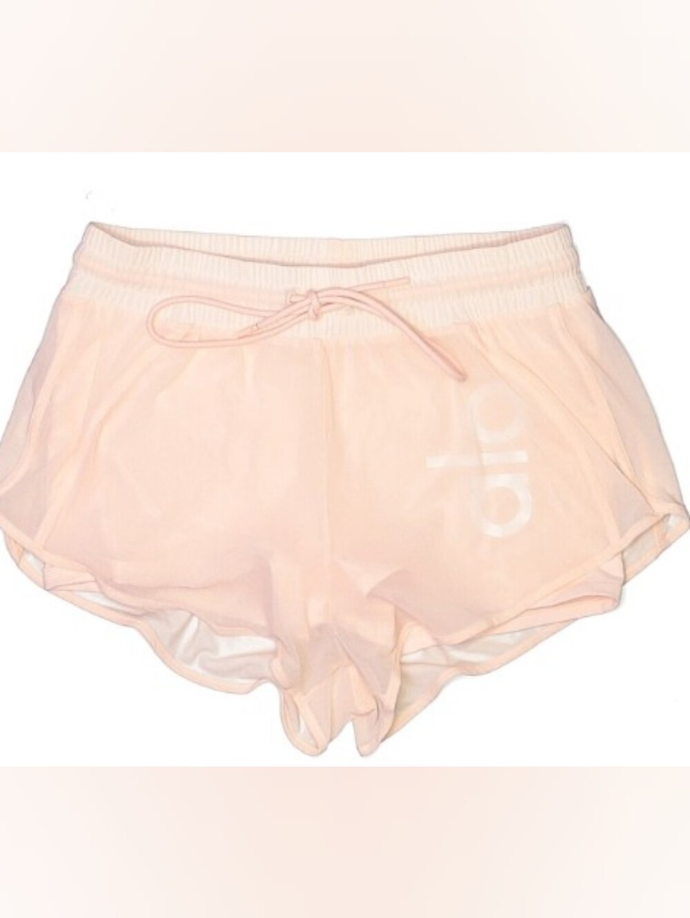 Alo Yoga Ambience Short in lt Pink sz MEDIUM